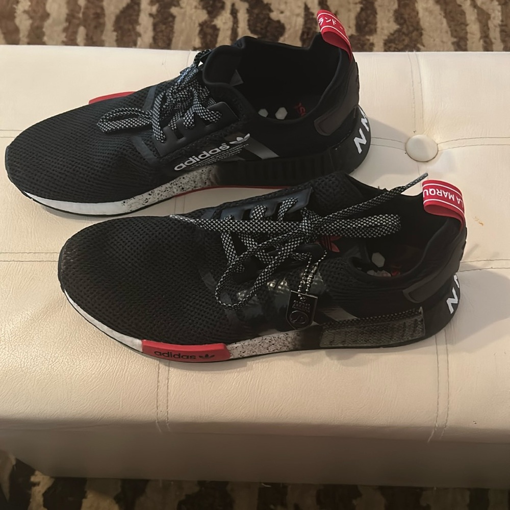 Adidas NMD_R1 Black Red - Men’s 12